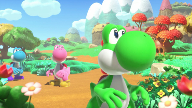 『ヨッシーとフカシギの図鑑』 (C) Nintendo