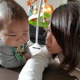 ジェンダーレスな姿になる前のあいみさんと息子さん（＠aimi__nakamura）