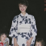 29年前、母が着ていた浴衣（＠kazumilizより）
