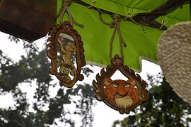 「動物のお守り」に祈りを込めると…(ちばとぴ編集部撮影)