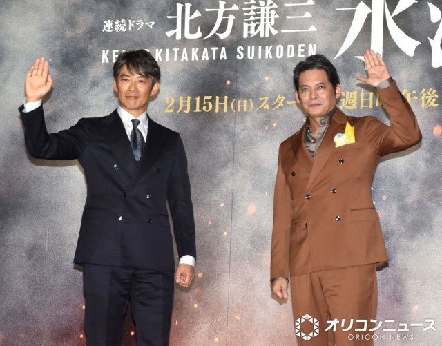 （左から）反町隆史、織田裕二 （C）ORICON NewS inc.