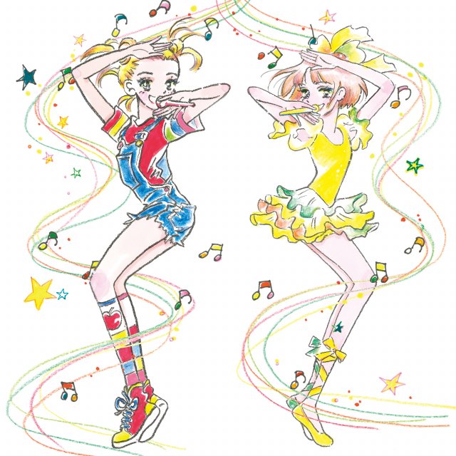 Chara＋YUKIの新曲「背中にリボン」ジャケット＆収録内容解禁