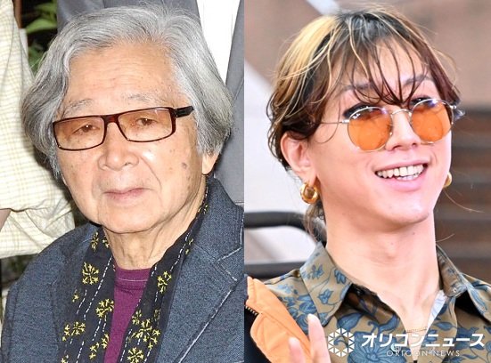 （左から）山田洋次監督、SUPER BEAVER・渋谷龍太 （C）ORICON NewS inc.