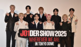 『JO1DER SHOW 2025 WHEREVER WE ARE IN TOKYO DOME LIVE FILM』舞台あいさつに登壇したJO1 （C）ORICON NewS inc.