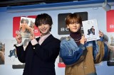 コラボイベントで軽妙掛け合いをみせた（左から）FANTASTICS・木村慧人と中島颯太 （C）ORICON NewS inc.