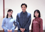 幕間の弁当を“監修”したと語った（左から）上白石萌歌、井上芳雄、奈緒 （C）ORICON NewS inc.
