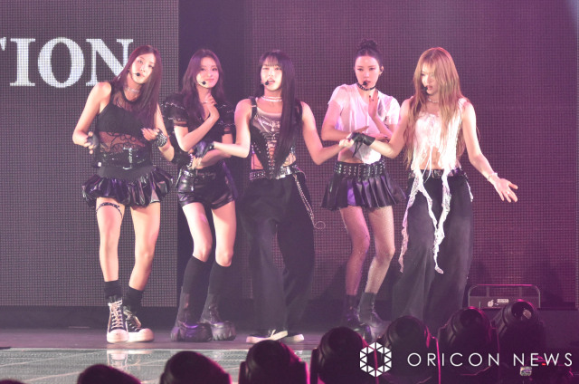 『第41回 マイナビ 東京ガールズコレクション 2025 AUTUMN/WINTER』に出演したMEOVV(C)ORICON NewS inc.