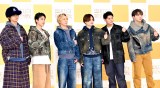 HANAとの“共演”は「新鮮」と語ったBE:FIRST（左から）JUNON、SHUNTO、SOTA、MANATO、LEO、RYUHEI （C）ORICON NewS inc.