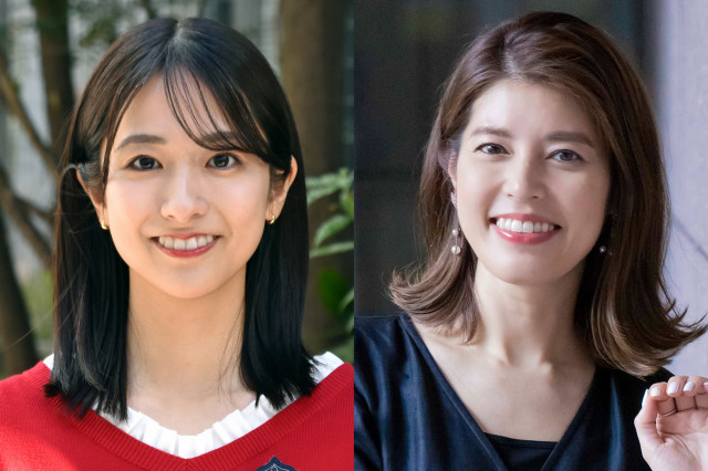 （左から）田村真子アナウンサー（（C）ORICON NewS inc.）、神田愛花（撮影：草刈雅之／（C）ORICON NewS inc.）