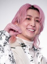 映画『白蛇：浮生』（30日公開）公開御礼舞台あいさつに登壇した佐久間大介 （C）ORICON NewS inc.