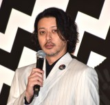 映画『THE オリバーな犬、(Gosh!!)このヤロウ MOVIE』公開記念舞台あいさつに参加したオダギリジョー監督 （C）ORICON NewS inc.