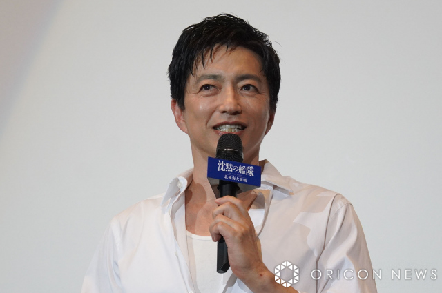 映画『沈黙の艦隊 北極海大海戦』大阪プレミアイベントに出席した大沢たかお (C)ORICON NewS inc.