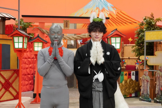 21日放送『小峠地蔵とお狐風磨』 （C）テレ東