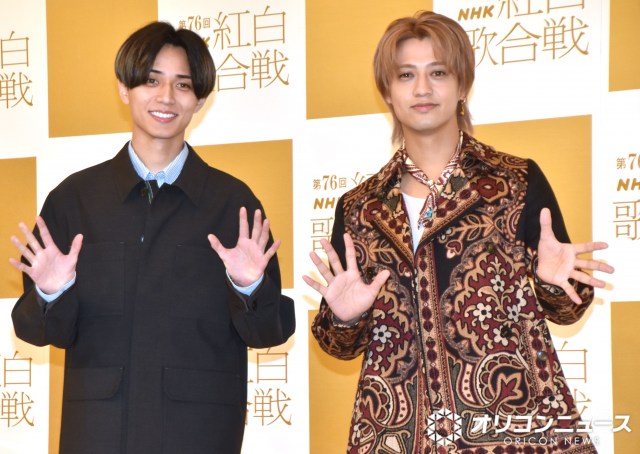 ステージ上で“ネタバレ”緊急会議をしたKing ＆ Prince（左から）永瀬廉、高橋海人 （C）ORICON NewS inc.