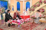 『祝！徹子の部屋50周年　超豪華！芸能界総出でお祝いSP』に出演する（左から）明石家さんま、笑福亭鶴瓶、黒柳徹子（C）テレビ朝日