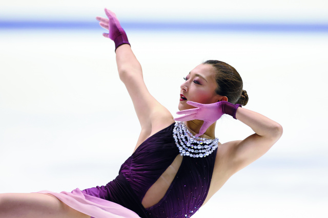 坂本花織＝『家庭画報 3月号』（世界文化社）　撮影／麻生えり