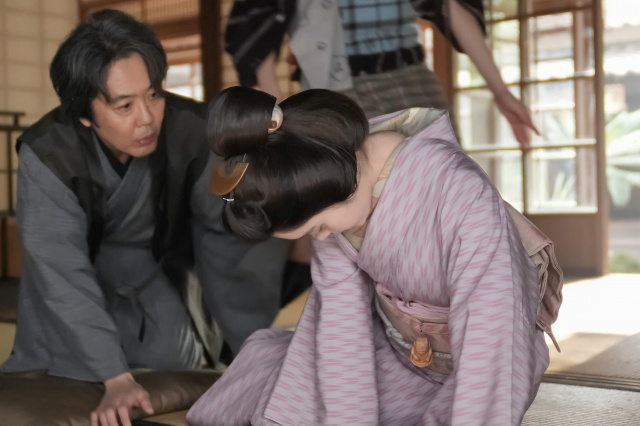 連続テレビ小説『ばけばけ』の場面カット （C）NHK