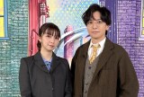 1月4日放送放送『ライターズ！』に出演する（左から）上白石萌歌、生田斗真