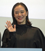 映画『ミーツ・ザ・ワールド』公開記念舞台あいさつに登壇した蒼井優 （C）ORICON NewS inc.