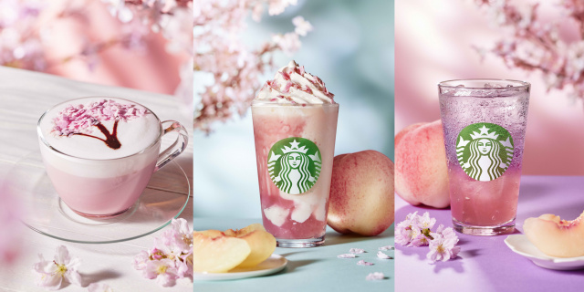 スターバックスにSAKURAシーズン到来