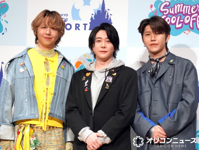 Mrs. GREEN APPLEの（左から）藤澤涼架、大森元貴、若井滉斗 （C）ORICON NewS inc.