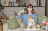 東海テレビ・フジテレビ系の土ドラ特別企画 『元カレの猫を、預かりまして。』に出演する柏木由紀