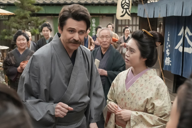 連続テレビ小説『ばけばけ』の場面カット （C）NHK