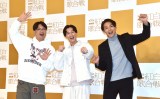 3人で初の『紅白』に挑む純烈（左から）酒井一圭、後上翔太、白井裕次郎 （C）ORICON NewS inc.