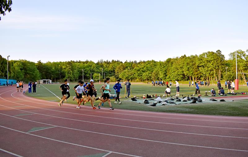 東京ドーム３個分の広大なキャンパスには本格的な運動施設が整備されている