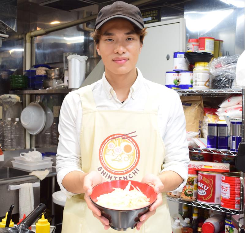 千葉商科大２年・芹沢孟さん