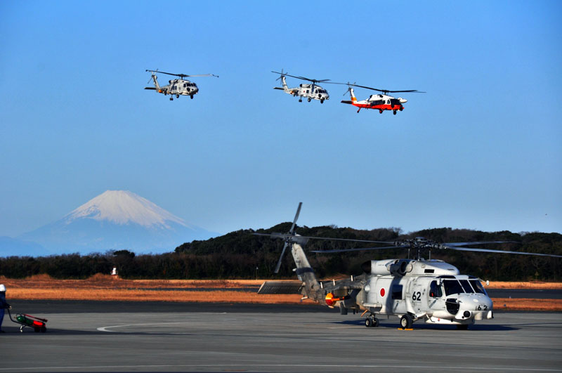 館山市の海上自衛隊館山航空基地、２０１７年撮影（写真と記事本文は直接関係ありません）