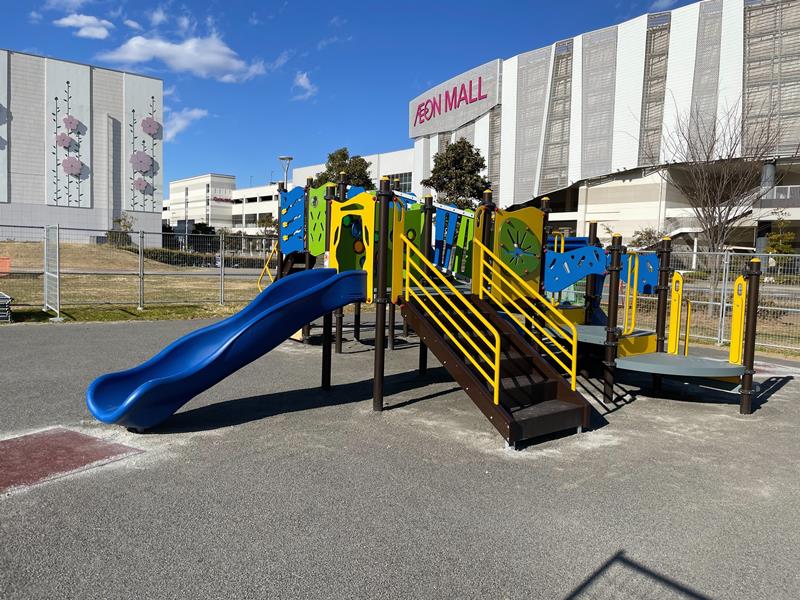 豊砂公園にお目見えする複合遊具（千葉市提供）