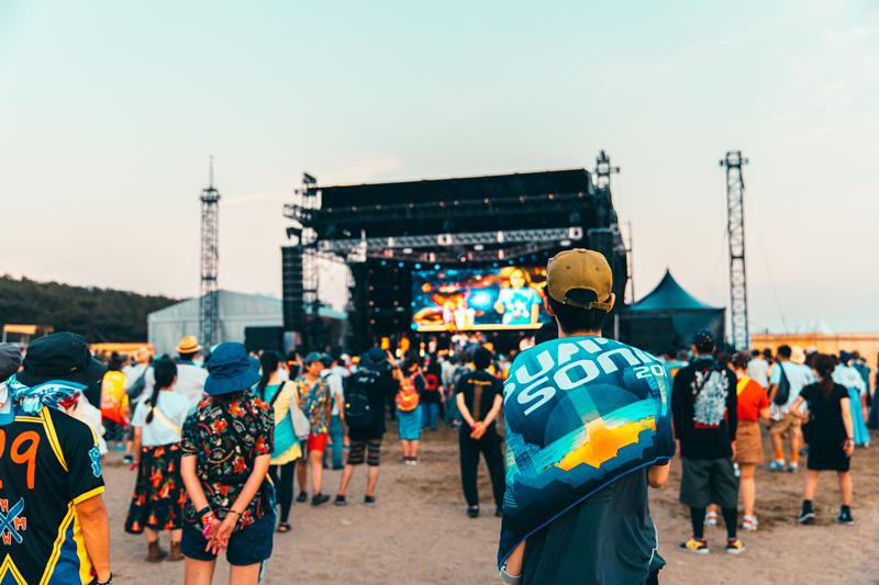サマソニ名物のビーチステージ (C)SUMMER SONIC