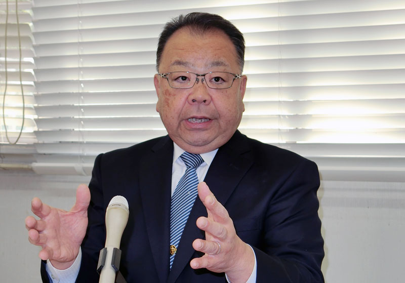 佐倉市の西田三十五市長