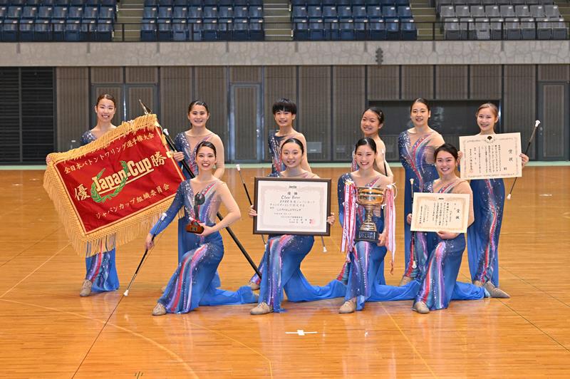 バトントワリングで日本一に シニア部門出場の「クリアバトン