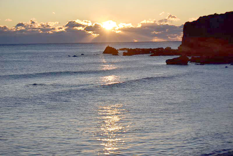 ２０２２年の初日の出＝銚子市