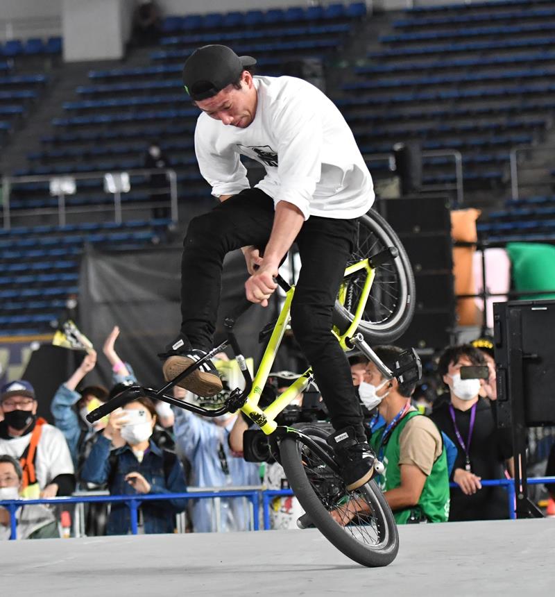 昨年のＸゲームに出場した佐々木選手。今年、雪辱を期す＝昨年４月２２日、ＺＯＺＯマリン