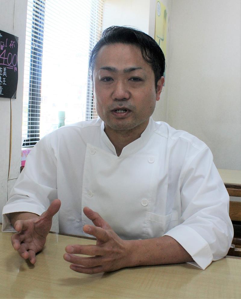 「『水害の街』というイメージを払しょくしてほしい」と訴える平山さん＝茂原市