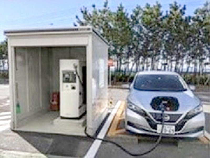 千葉市が導入しているＥＶ（同市提供）