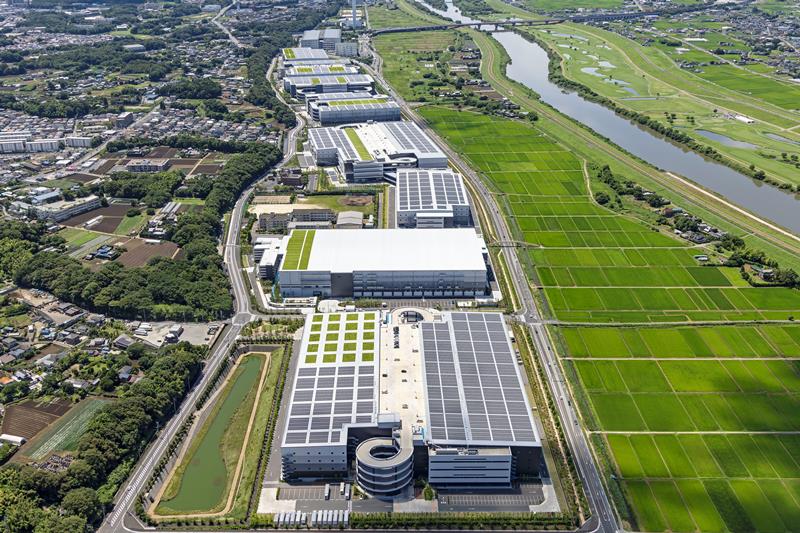 8棟全てが完成した「GLP ALFALINK流山」=流山市(日本GLP提供)