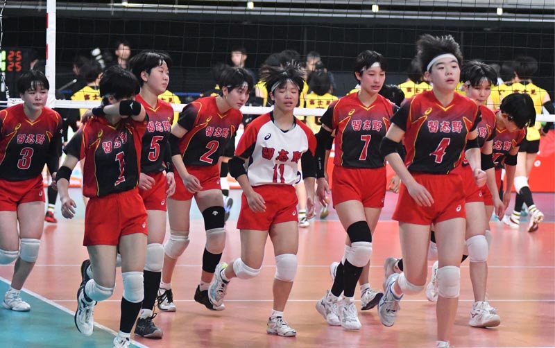 挑戦者の心得貫く 習志野女子 春高バレー | 千葉日報オンライン