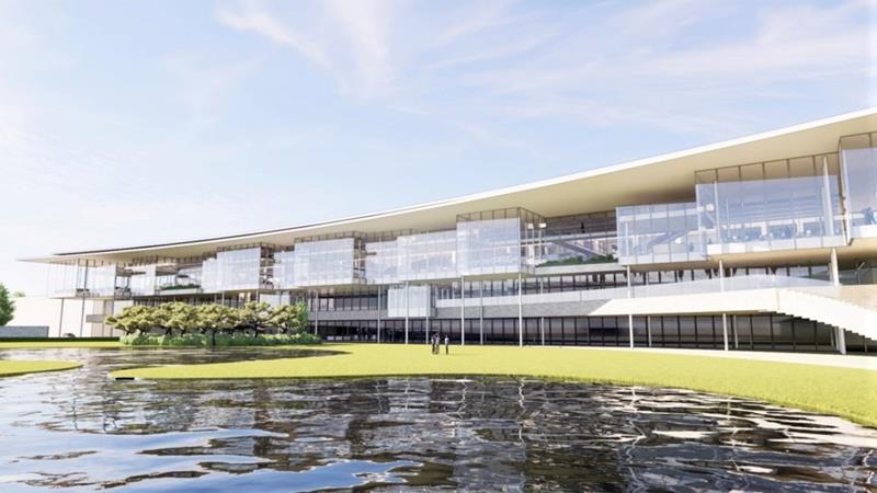 イノベーションセンターの外観イメージ（出光興産提供）