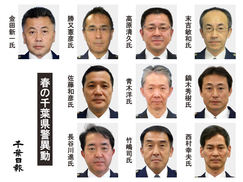 千葉県警春の異動