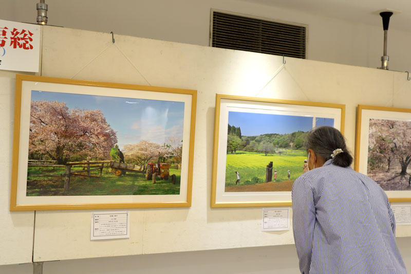 そごう千葉店で開かれている写真展「美しい房総（早春～初夏）」