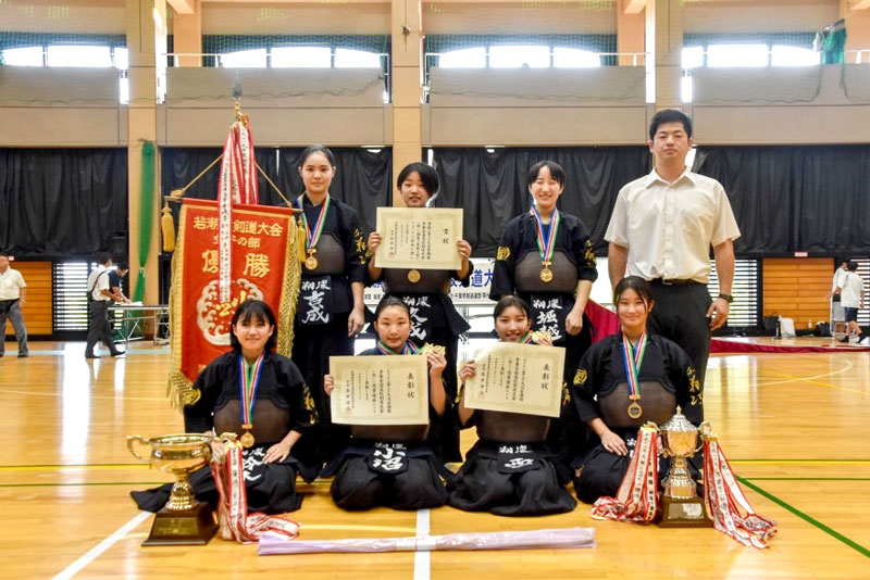 女子の部で初優勝した翔凜(館山市提供)