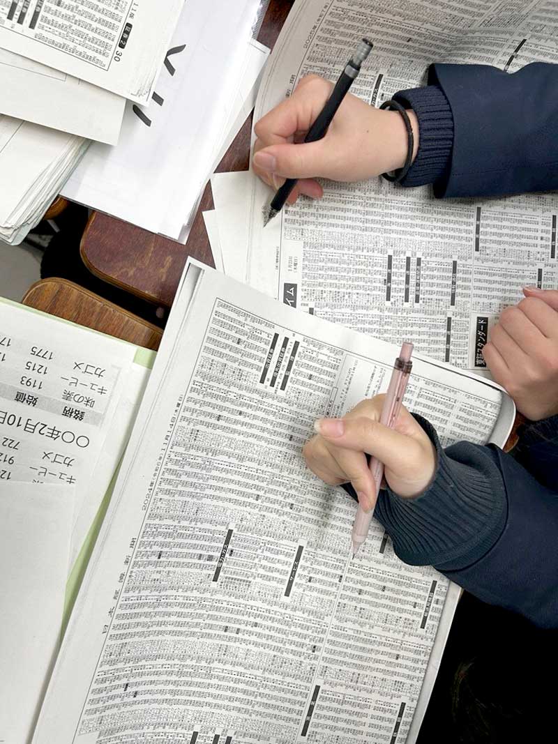 県立松戸国際高校（松戸市）のＮＩＥ活動