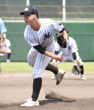 テンポ良く３安打完封　幕張総合・軸原　第１０８回全国高校野球　千葉大会　第７日　#熱球千葉