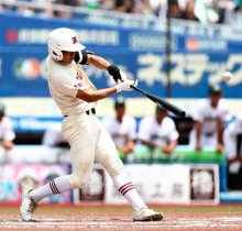 片岡拓、逆転３ラン　一振りで新たな歴史　拓大紅陵　第１０８回全国高校野球　千葉大会　最終日　#熱球千葉